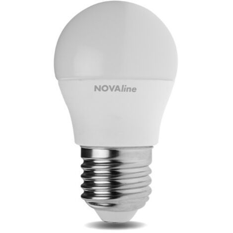 LAMPADINA LED SFERA E27 8W 6500K 806LM
