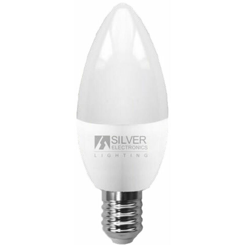 Silver Electronics - Lampadina led eco vela f 7 w