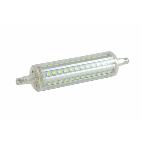 Lampadina Led smd Attacco RS7 Mini Lampada 8W Luce Naturale  Bulbo Trasparente