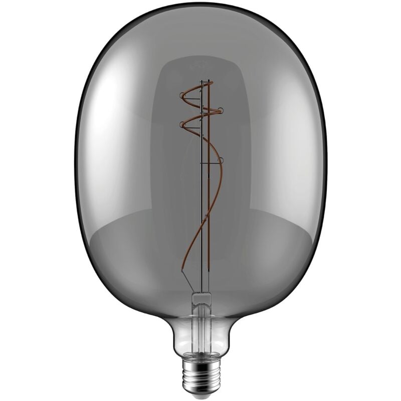 Lampadina led Smoky Ovale 170 10W 470Lm E27 1800K
