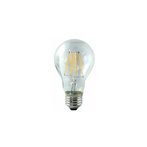 Lampadina LED standard E27 6W 2700K con filamento
