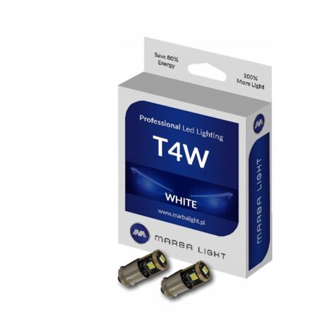 LAMPADINA LED T4W 3 SMD 3030 10-30V 115LM CANBUS