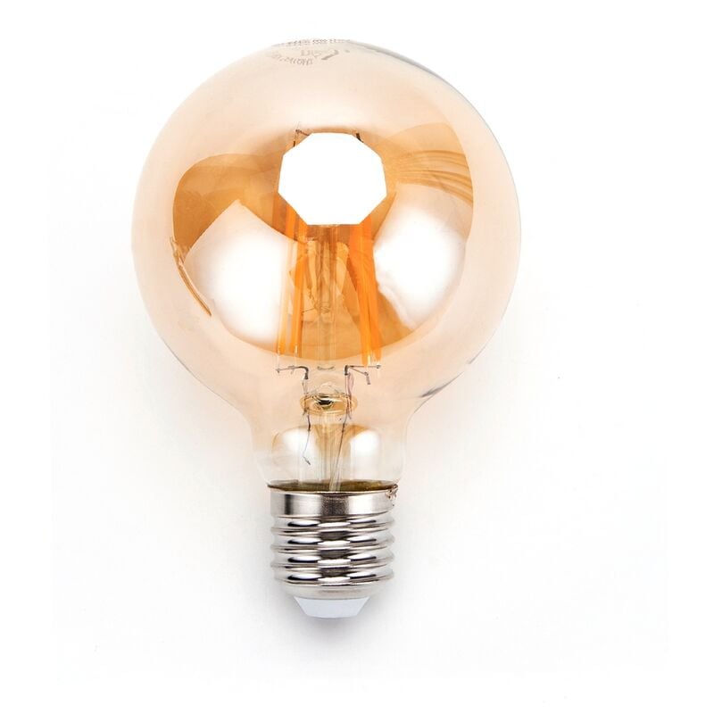 Lampadina Led Vintage a Filamento E27 G80 a globo