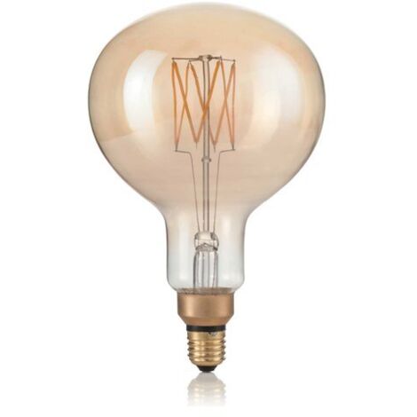 Lampadina Led Xl Globo Small D95 E27 4 Watt 2200 K 320 Lm Dimm Vintage Ambra