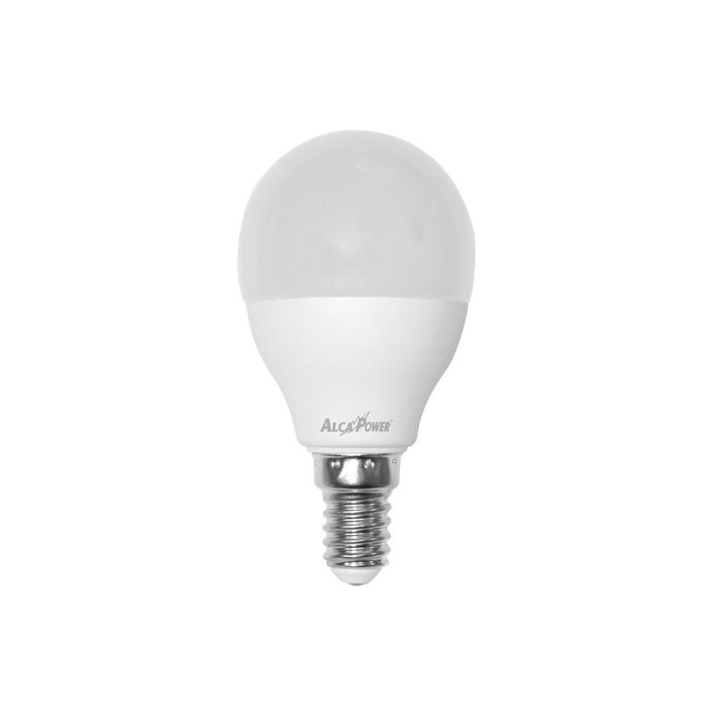 Alca power g45 8w 220v 750lm e14 lampada mini sfera, scegli il tipo di luce bianco naturale