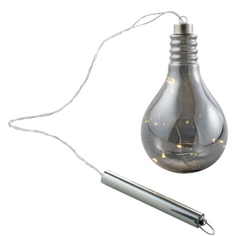 Lampadina natalizia decorativa con luci LED