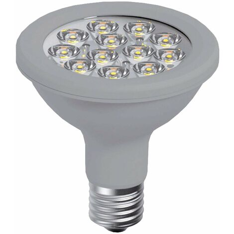 lampadina led cob par30 e27 36 watt faretto luce 6500k 3000k 4000k nero  p30-2n