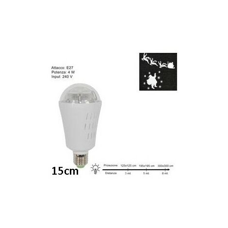 Lampadina Proiettore Led Santa Claus