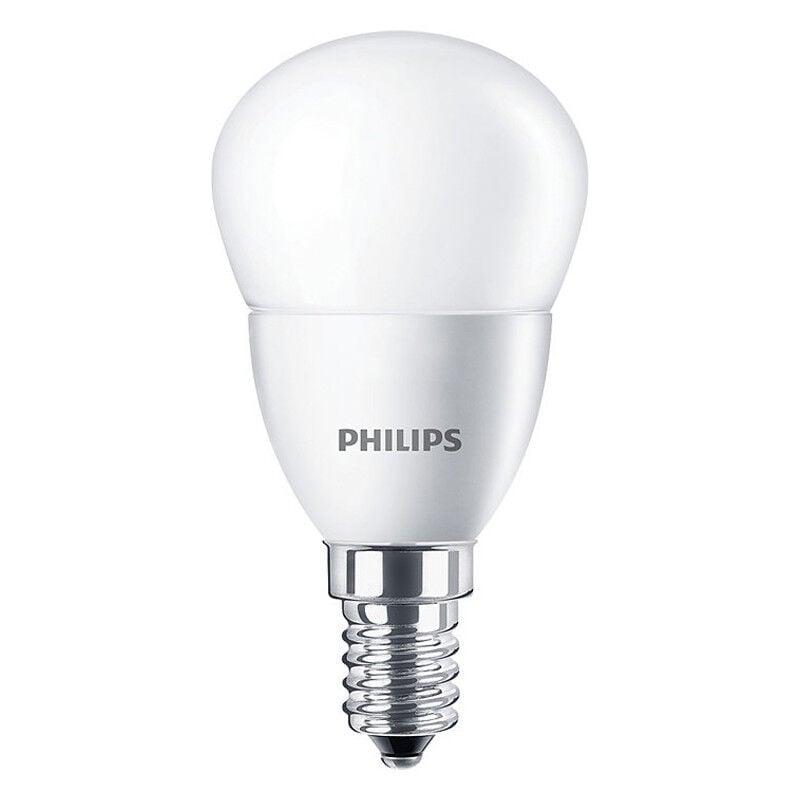 Image of Lampadina sfera Led Philips 7W attacco E14 2700K CORELUS60E14G2