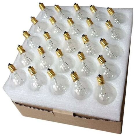 Lampadina sferica bianca calda impermeabile CHOYCLIT G40 e12 Base IP44 per illuminazione da cortile 7W decorazione per feste di matrimonio