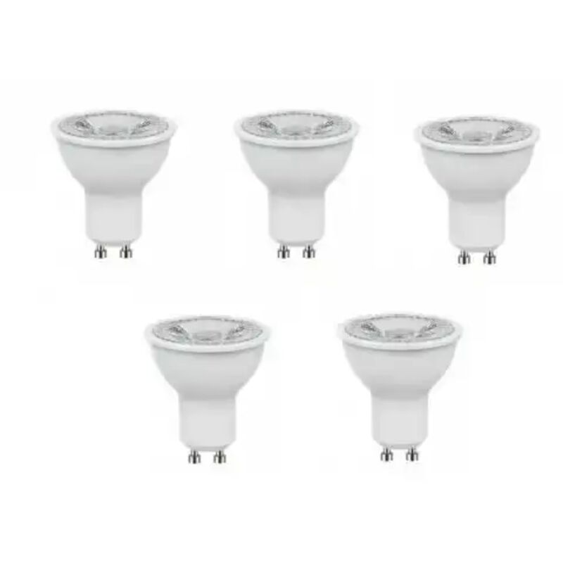 Lb158-40k - Set 5 Pezzi Lampadina smd Attacco GU10...