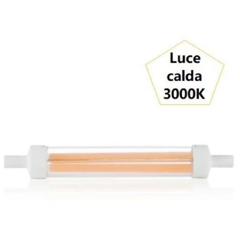 Ideal Lux Classic Lampadina Tubolare Attacco R7s 13w Luce Calda 300...