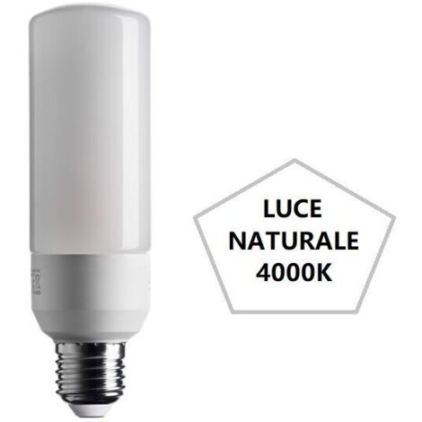 LAMPADINA TUBOLARE A LED 12W LUCE NATURALE 4000K 1521LM E27 BOT LIGHTING