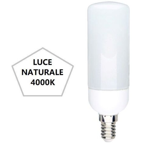 LAMPADINA TUBOLARE BOT LED 7W LUCE NATURALE 4000K 806LM E14
