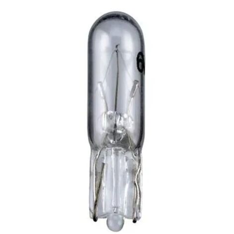 lampadina tutto vetro base w2x4.6d cruscotto auto 1 pezzo 1,20 watt 12 volt CE bianco caldo trasparente wnt 9615