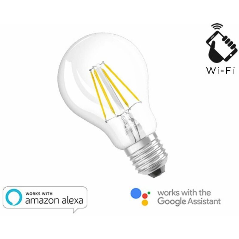 Image of Lampada led smart EE-7WE27 bianco E27 cct dimmerabile wifi - alexa e google home
