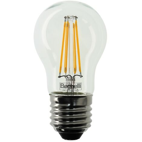 LAMPADINA ZAFIRO SFERA LED E27 6W 4000K