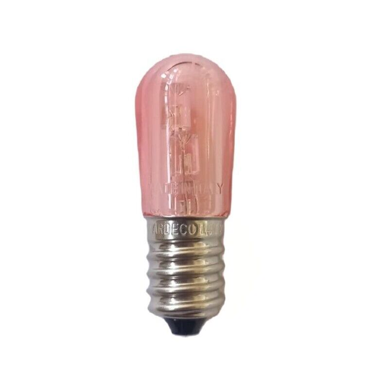Image of Lampadine a led e14 vari colori, portalampade p74 e cavo elettrico per luminarie colore: rosa