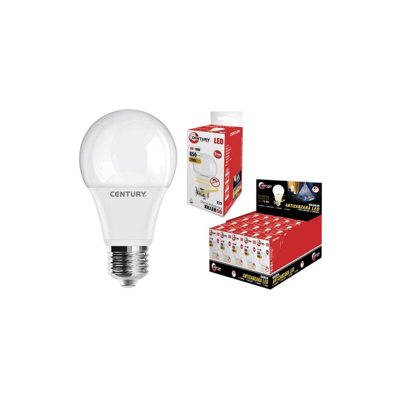 Lampadina Century Led Antizanzare E27 9w