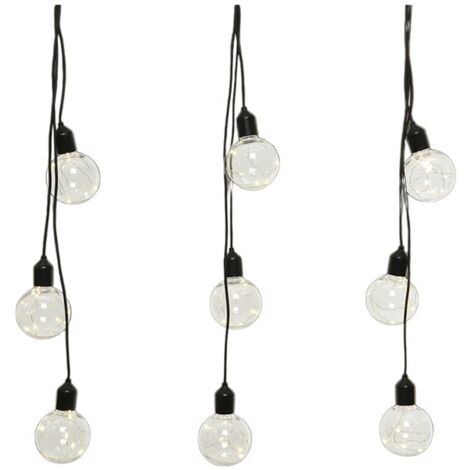 Lampadine da esterno Garland a forma di globo IP44 3m 12 LED