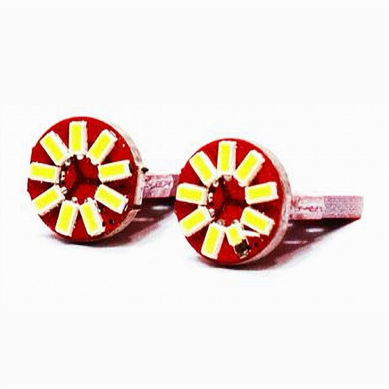 MaxTech - Lampadine Di Posizione Canbus Maxtech L-p057 12v 9 Led 2w 6000k Ultra Luminose -