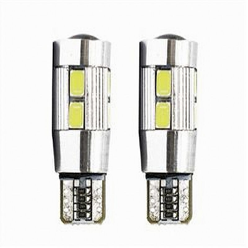MaxTech - Lampadine Di Posizione T10 Maxtech T-105630 12v 10led Ultra Luminose Canbus 6000k -