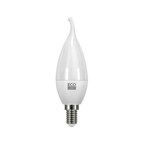 LAMPADINE ECOLIGHT LED E14 C.V. 4W C.