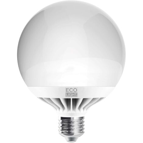 LAMPADINE ECOLIGHT LED E27 GLO15W N.