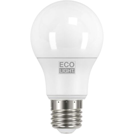 LAMPADINE ECOLIGHT LED E27 GO.6W N.
