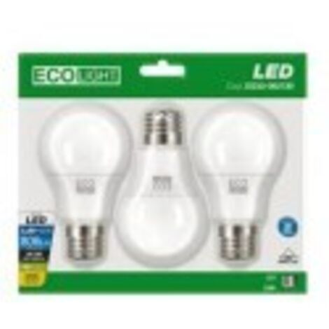 LAMPADINE ECOLIGHT LED E27 GO.9W N.CF3PZ
