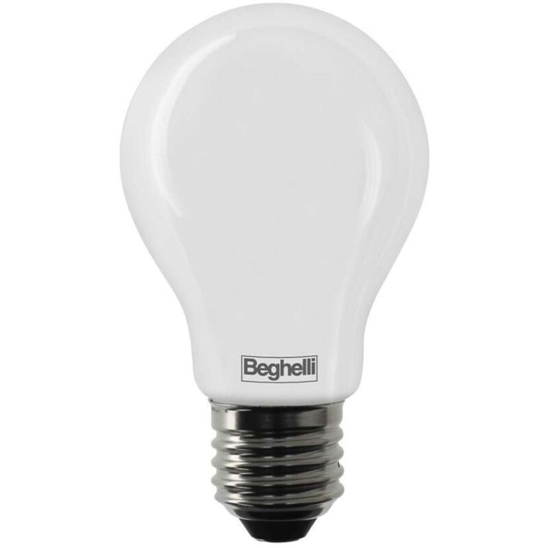 Beghelli Lampada Led Goccia Tuttovetro E27 In Blister 8w 4000 k Nat...