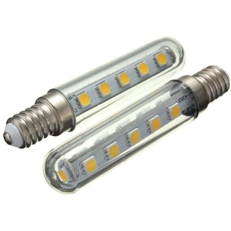 lampadine LED da 2,5 W per cucina, camino, cappa aspirante, stufa, 220 V, bianco caldo