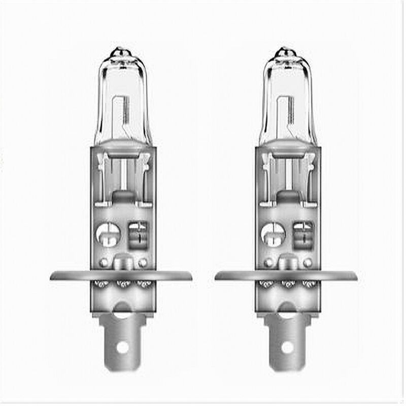 MaxTech - Lampadine Per Auto Alogene H1 55 Watt Luce Calda Di Ricambio 12v Maxtech H1-g001 -