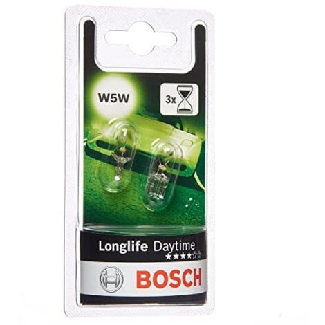 Lampadine per Auto Bosch W5W Longlife 2 pezzi 1202