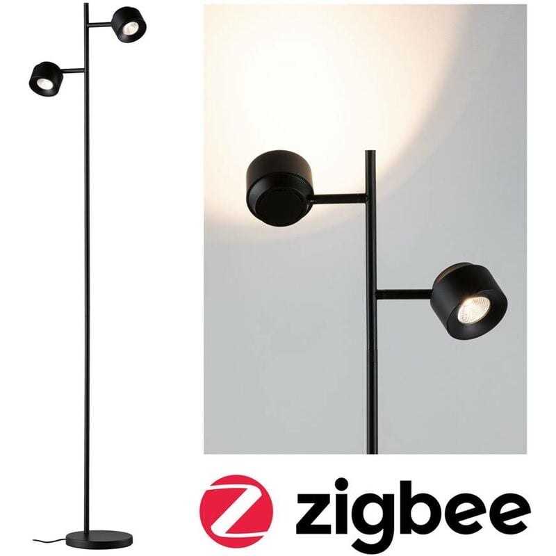Image of Lampaggio led lampaggio puric pane smart Home zigbee 2700K 2X300LM 2X3W nero