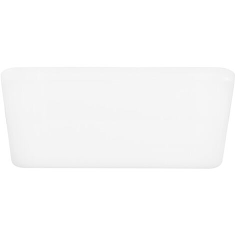 LAMPAGNO LAMPAGGIO LAMPAGGIO DI RIFFETTO LED RAPITA ALLUMINUM PLASICA BIANCO 11,5W 3000K L: 15,5 cm B: 15,5 cm H: 2 cm Dimmabile