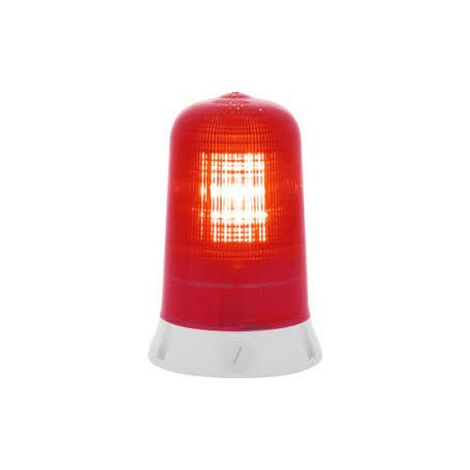Lampallarm base piana 12/48Vdc colore rosso ELEC89453 segnalazione visiva