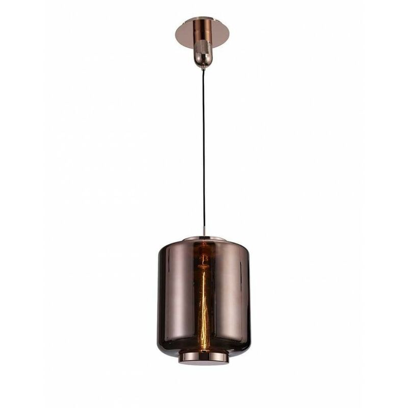 

Colgante de una luz con cristal oro rosa JARRAS NOVEDAD - Mantra