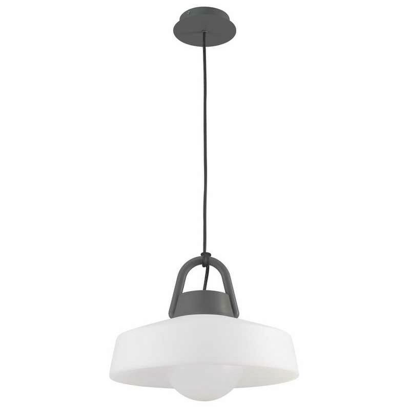 

Mantra - Colgante para jardin KINKE en blanco y gris de