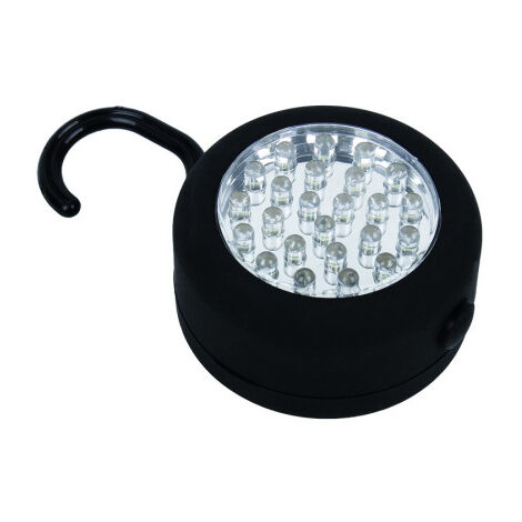 Lámpara 24 led Redonda modelo Imán/Gancho