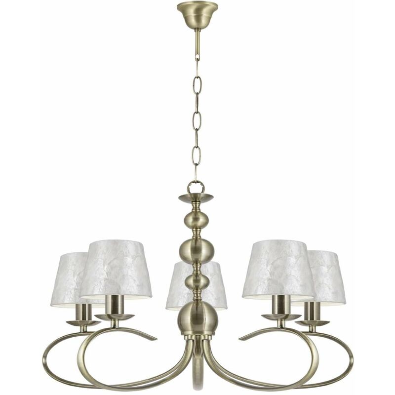 

Lámpara 5 luces modelo Aurora acabado cuero 40 cm(alto)64 cm(ancho)64 cm(largo)