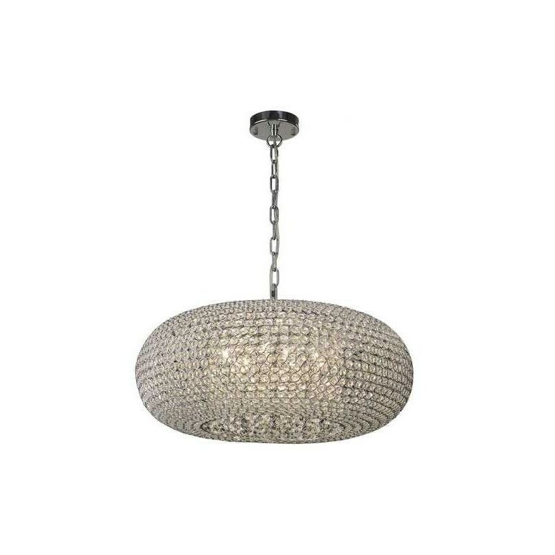 

Lámpara de cristal 9 L CRYSTAL BALLS cromo de - Mantra