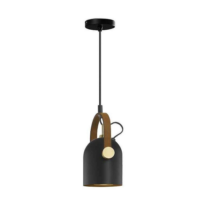 

Lámpara ADAME 1 luz, negro-oro de - Schuller