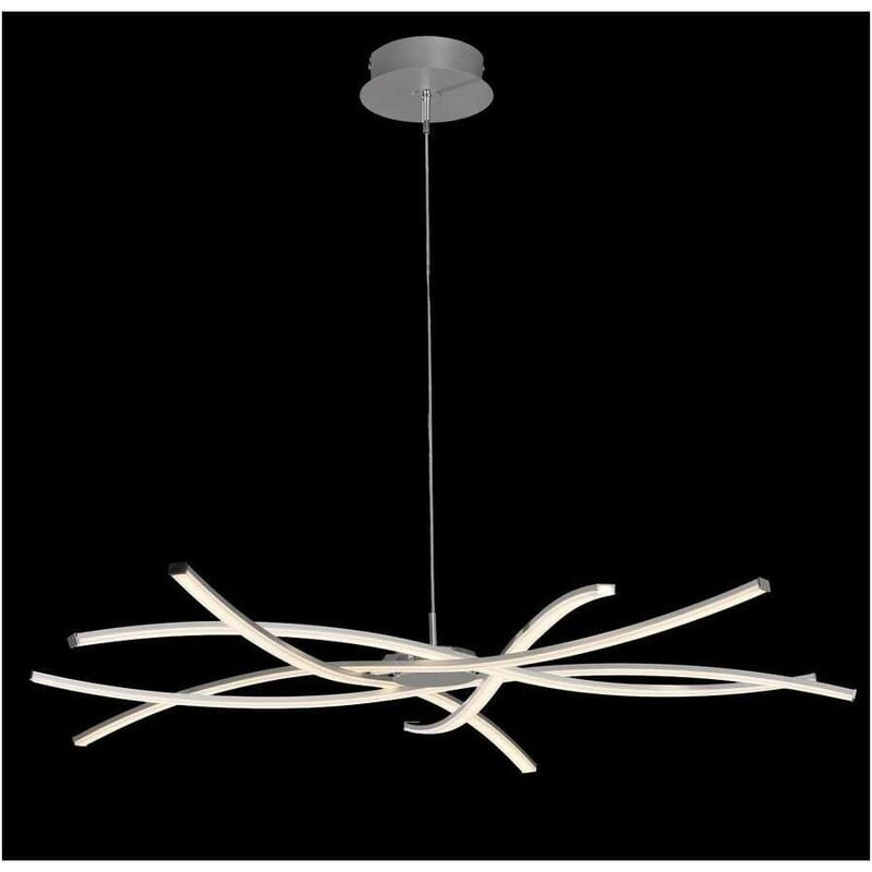 

Lámpara Grande 60W Dimable SERIE AIRE LED ACABADO Silver-Chrome
