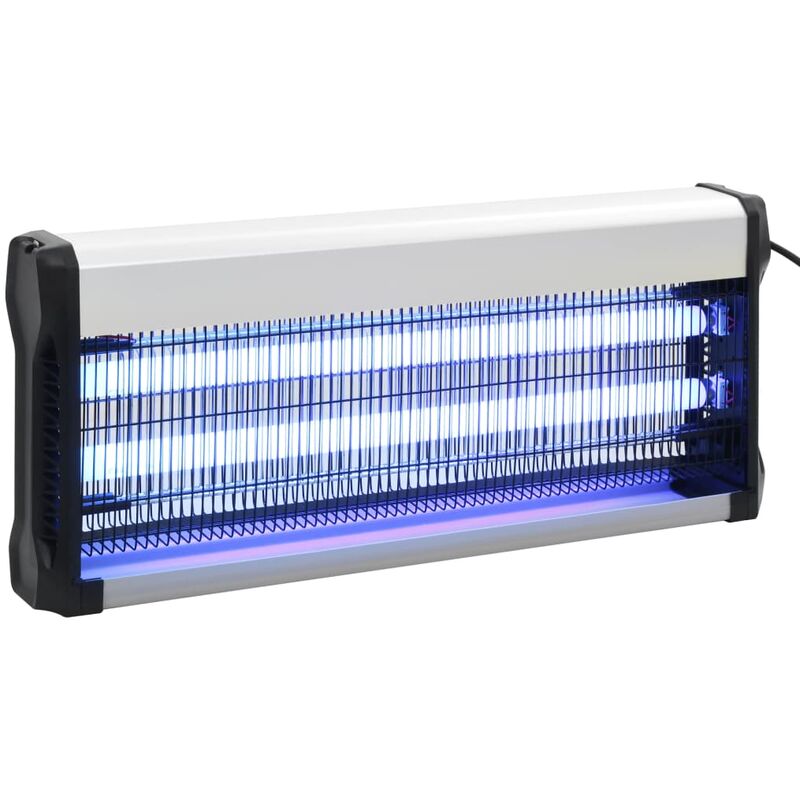 

Lampara antimosquitos de aluminio y ABS negro 40 W