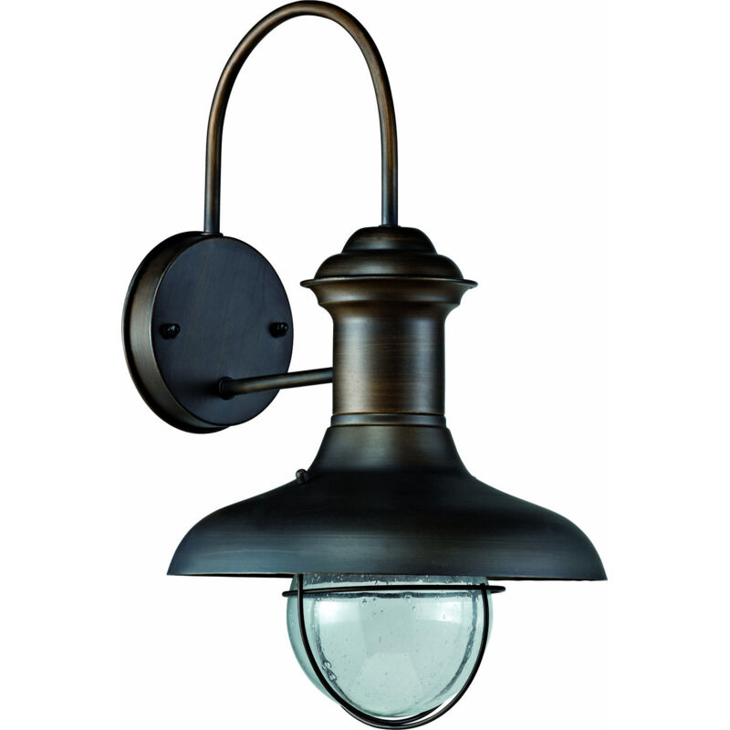 

Faro Barcelona - ESTORIL Aplique de pared exterior 71140 - MARRON OXIDO