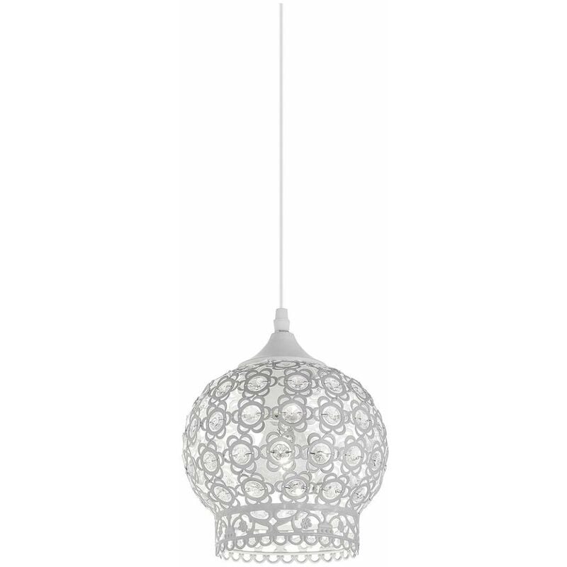 

Colgante modelo Nadal acabado blanco 25 cm(alto) 18 cm(ancho)18 cm(fondo