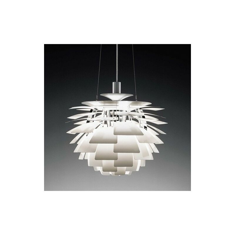 

Lámpara ARTIC, aluminio, blanca, 48 cms. de diámetro