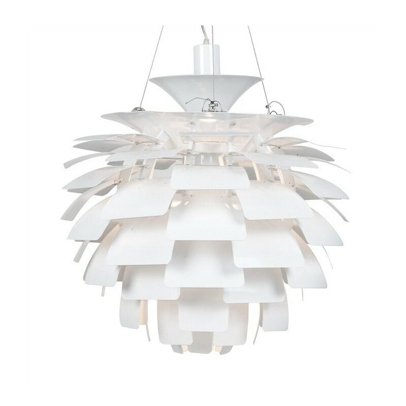 

Lámpara ARTIC, aluminio, blanca, 60 cms. de diámetro
