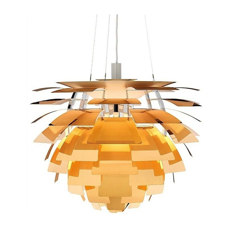 

Lámpara ARTIC, aluminio, dorada, 60 cms. de diámetro